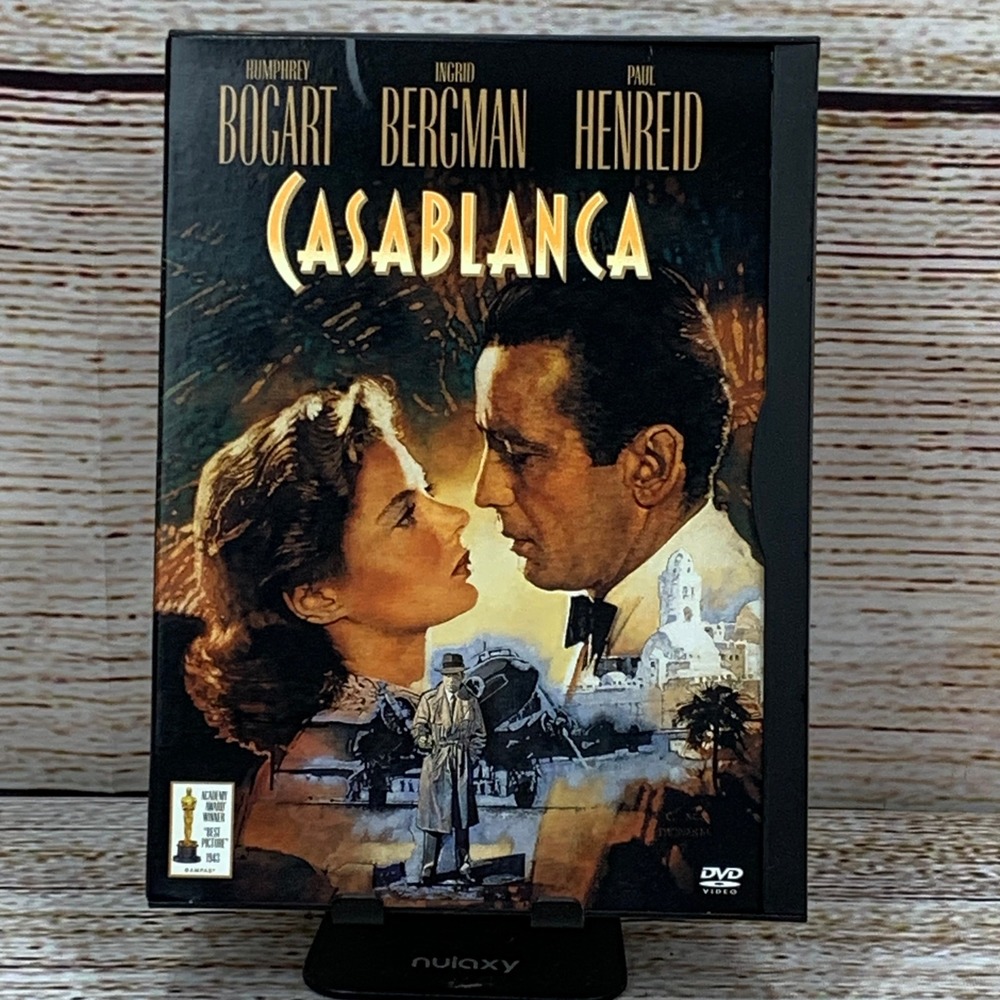 Casablanca [1942 DVD Reissue] Movie Classic Film‎ Humphrey Bogart Ingrid Bergman